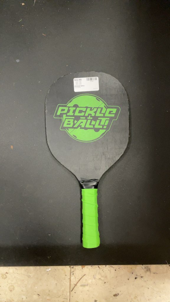 Pickleball Paddle - Black/Green