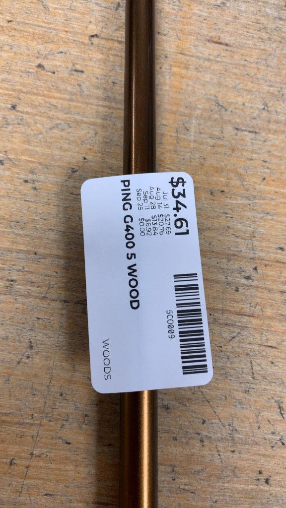 Ping G400 SFT 5 Wood