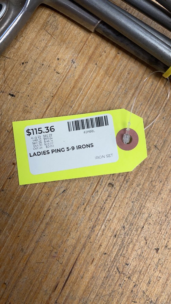 Ping G5 Ladies 5-9 Iron Set