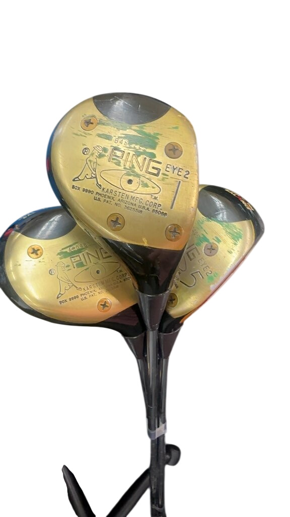 PING Wood Golf Club Set EYE2 1, 3, 5 Woods Used
Absolute classic woods - image 1