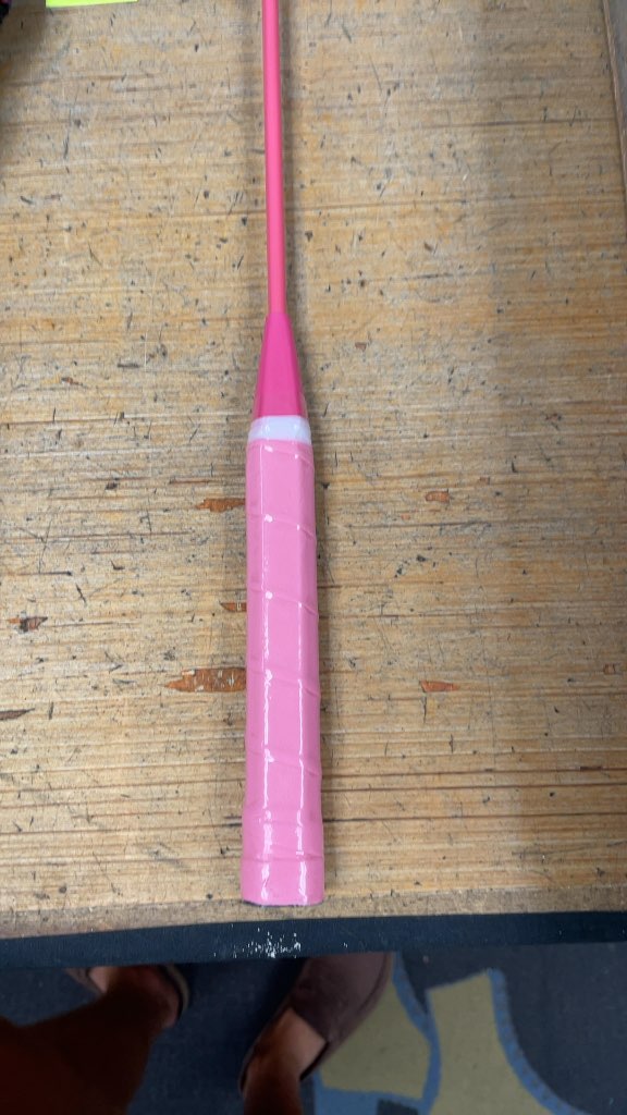 Pink Badminton Racquet