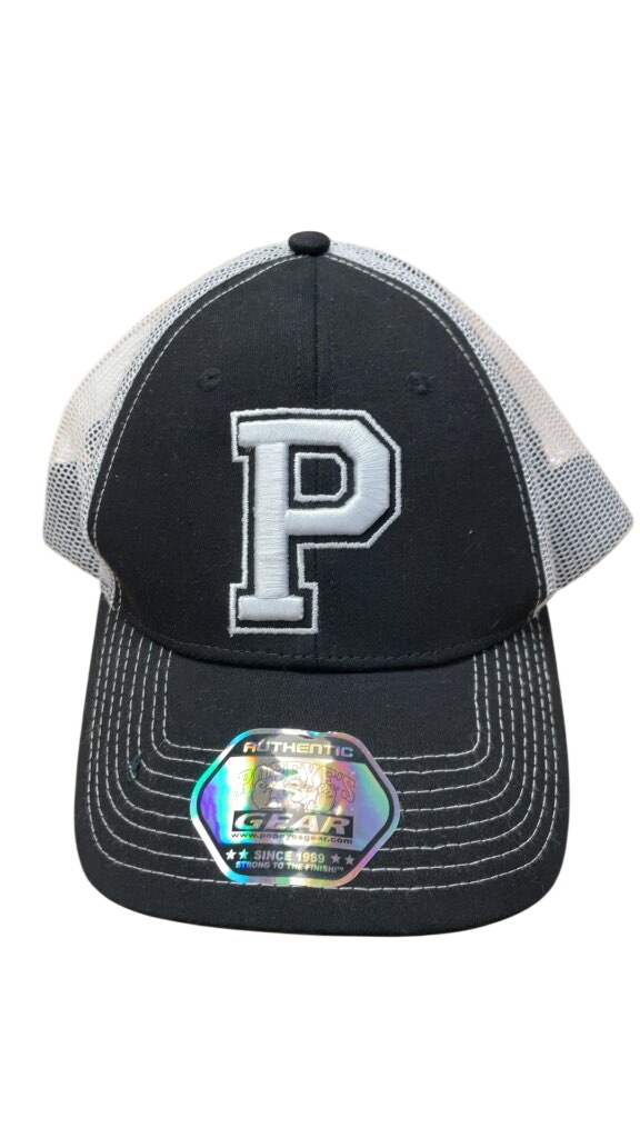 Popeye's Gear Black & White Trucker Hat - image 1