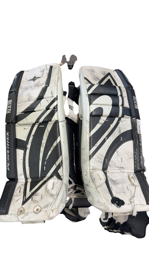 Powertek Flextek Hockey Goalie Leg Pads Used 24"