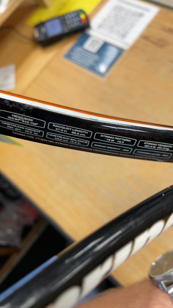 Prince EXO3 Tour Team Tennis Racquet