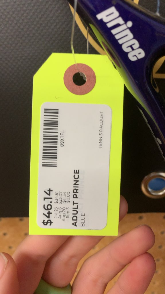 Prince TT Triple Threat 107 Tennis Racquet