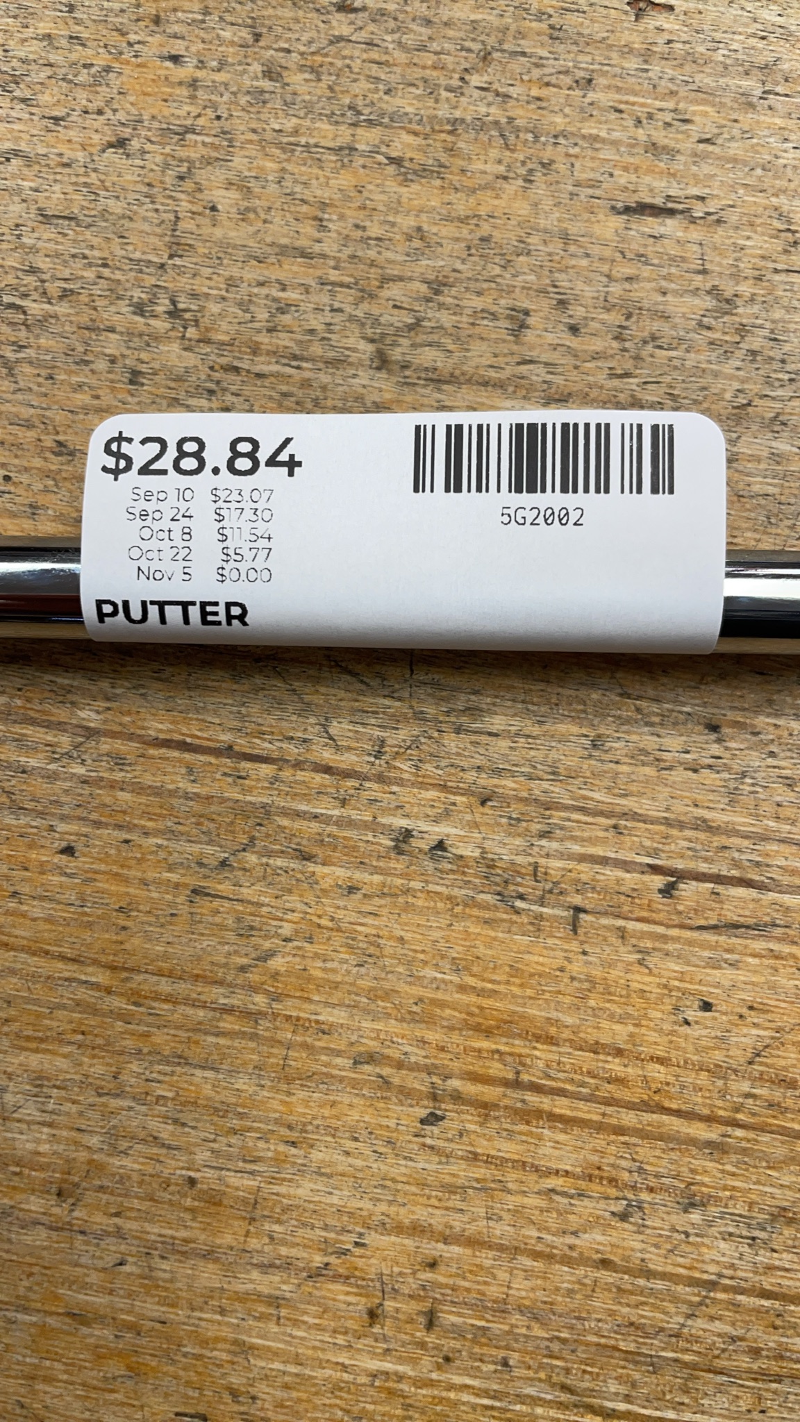 Pro's Choice Blade Putter