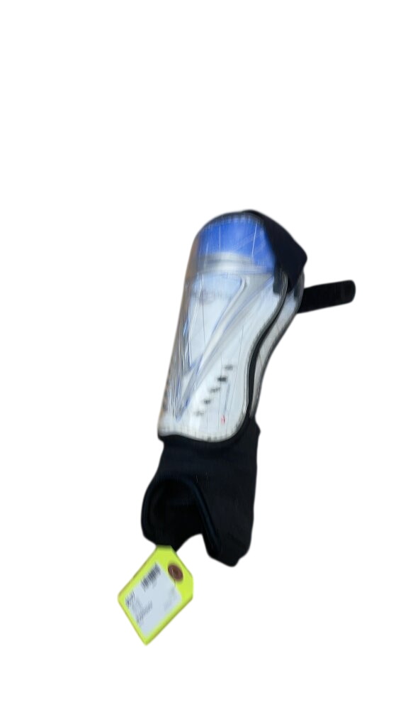 Protouch Junior Soccer Shin Pads - White/Blue