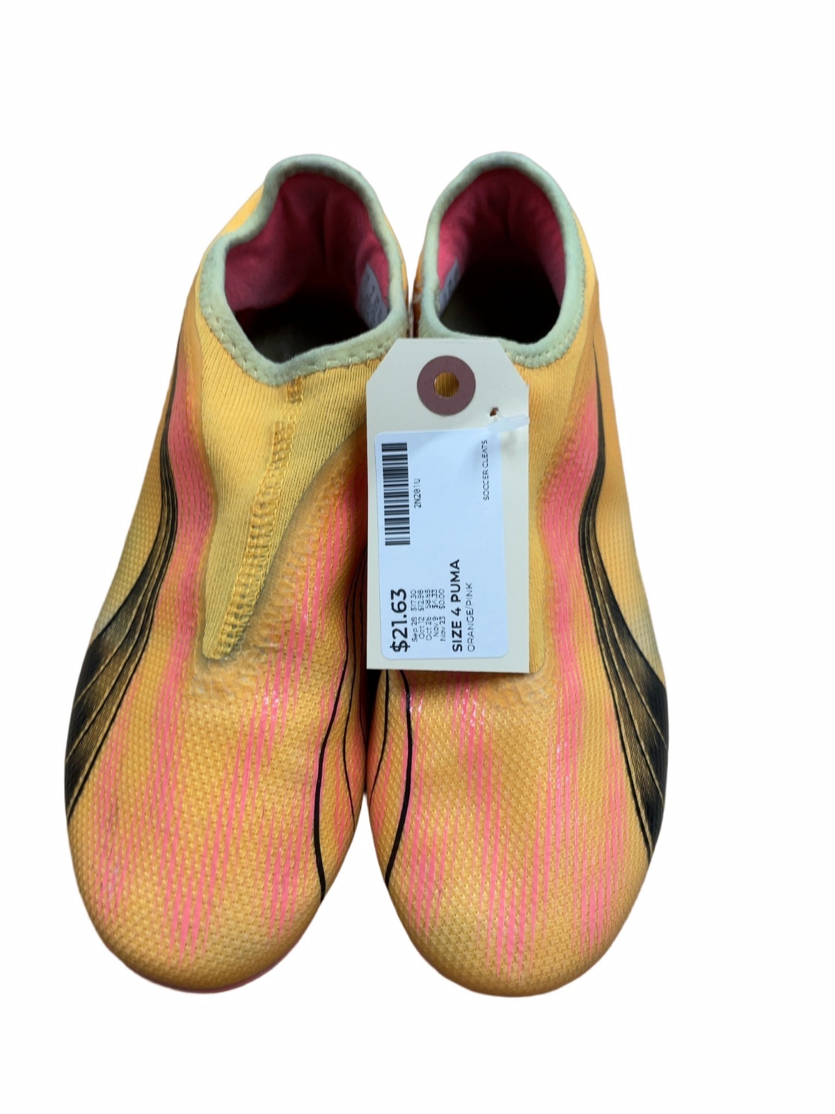 Puma Ultra Play Size 4 US Soccer Cleats - image 1