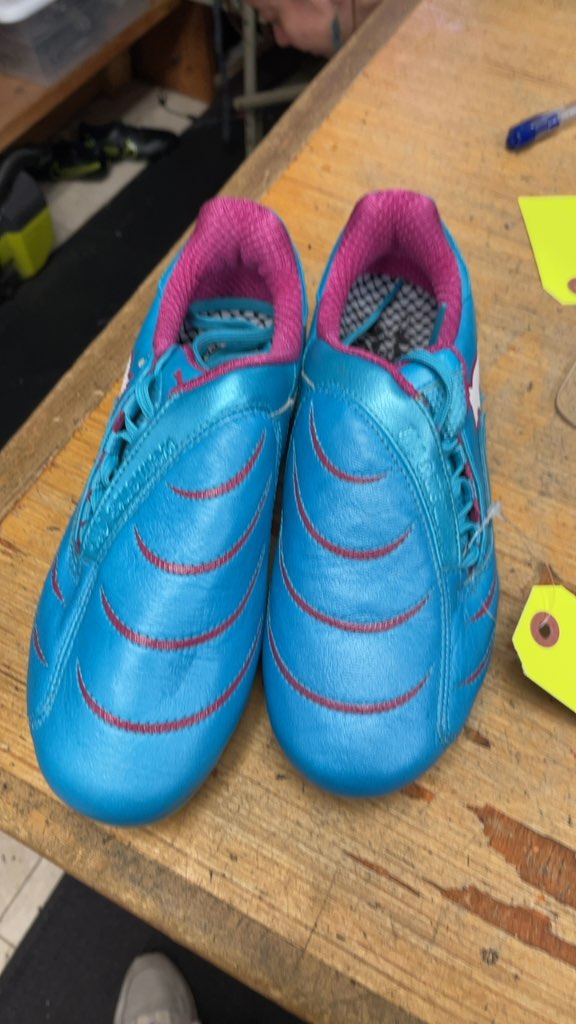 Puma Women's Soccer Cleats - Blue/Purple - Size 7