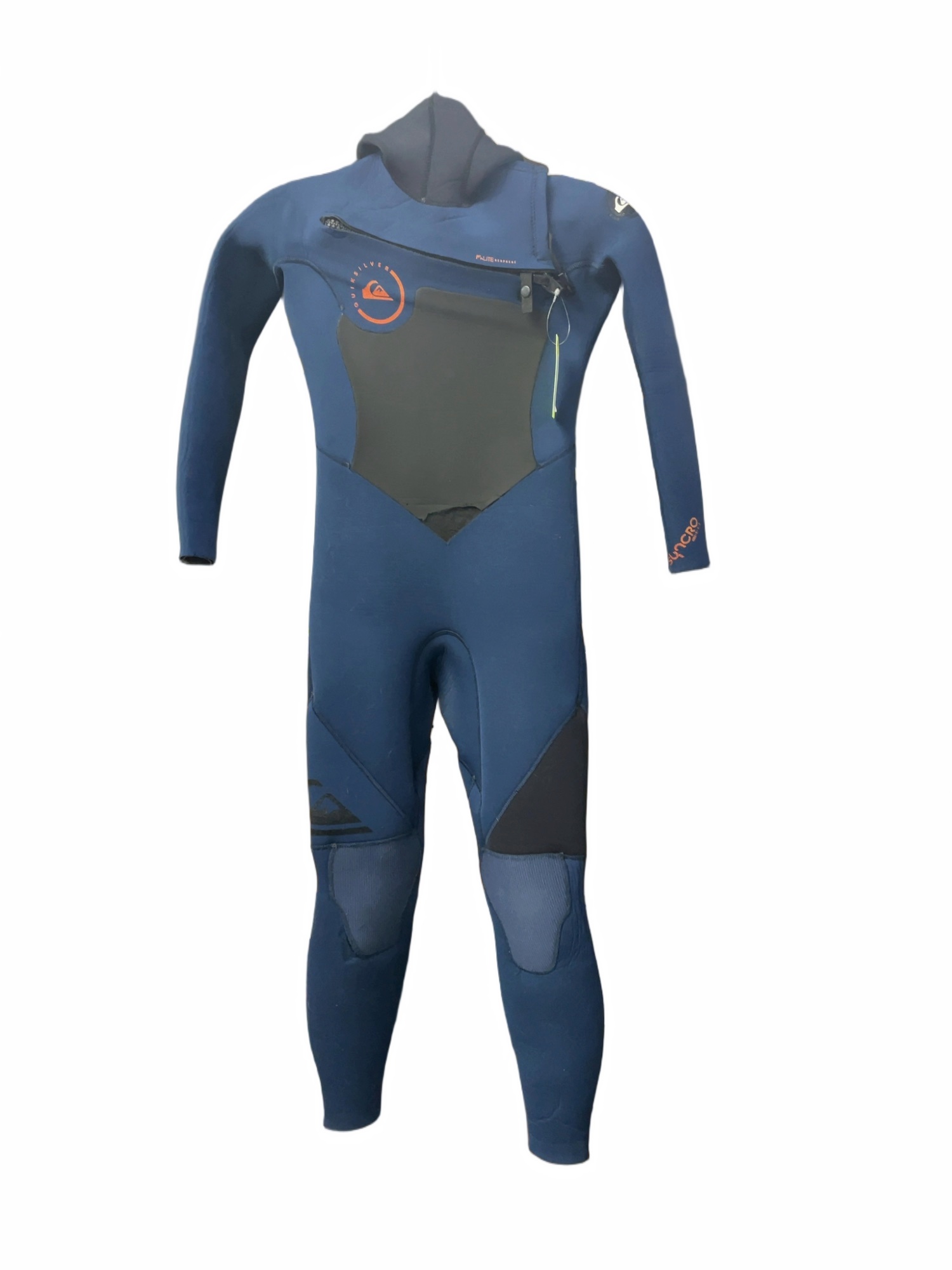 Quiksilver Syncro Junior 10 5/4mm Wetsuit - Navy - image 1