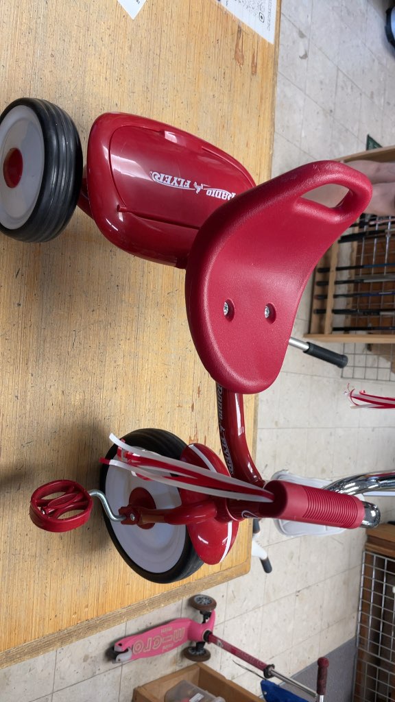 Radio Flyer Red Tricycle with Streamers