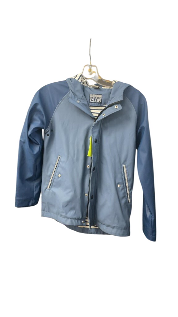 Rainy Day Club Blue Rain Jacket - Junior Size 11