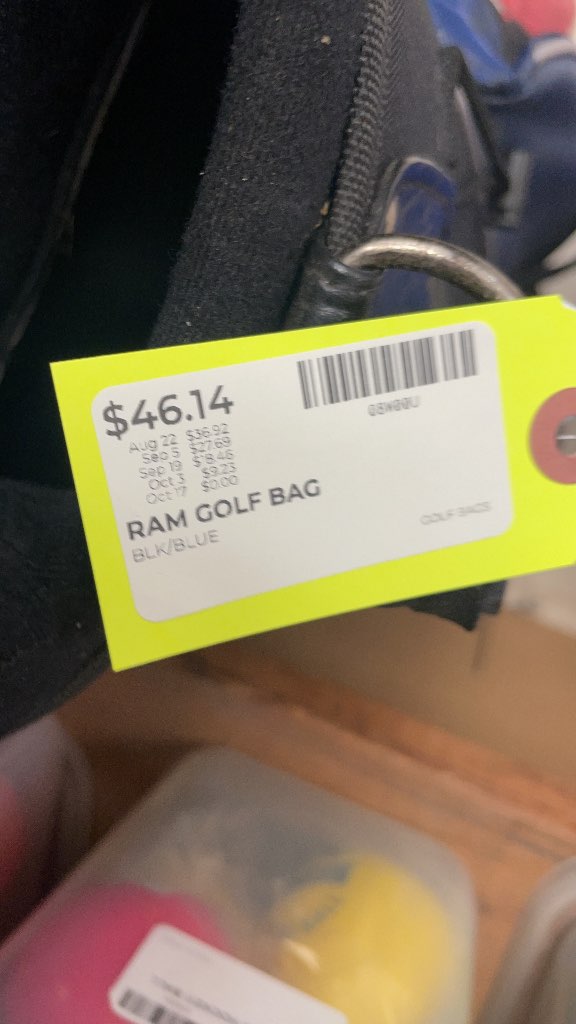 RAM Golf Bag