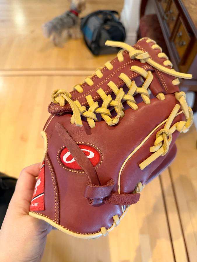 Rawlings Baseball Glove Sandlot Series S1175MTS Modified Trapeze Web Excellent Condition 11.75"