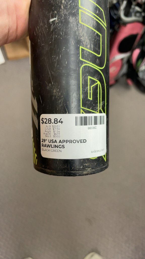 Rawlings Chaos 29" USA Approved Baseball Bat