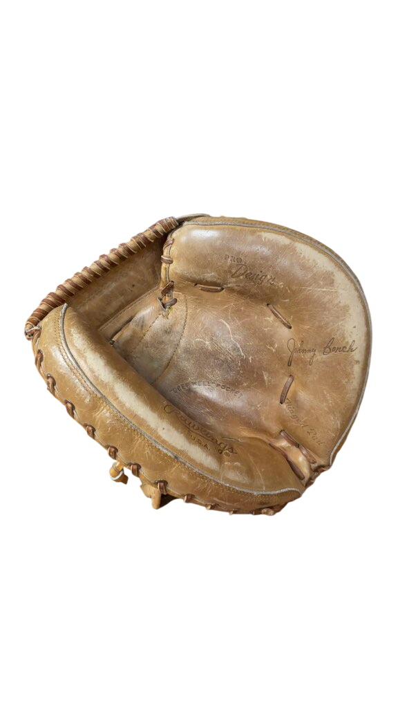 Rawlings Johnny Bench Pro Design Left-Hand Throw Catcher's Mitt - image 1