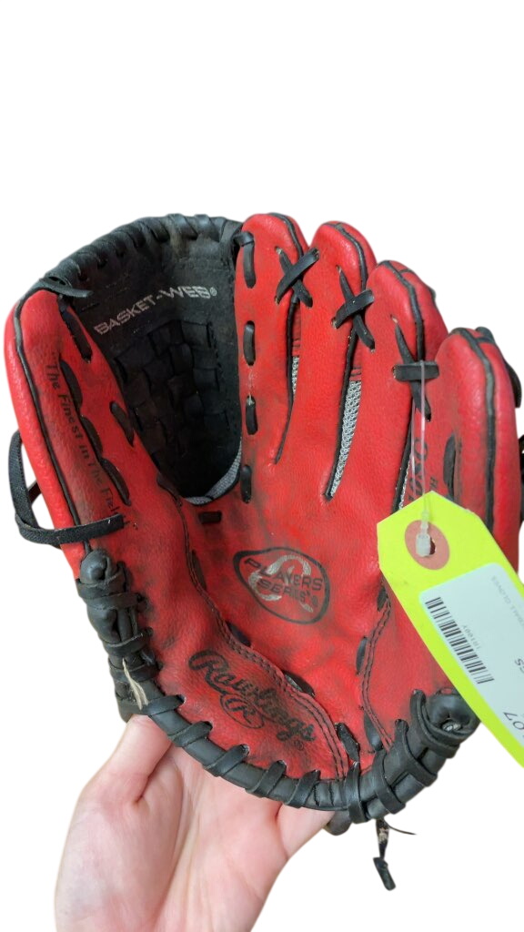 Rawlings Players Series 10" Baseball Glove - Red/Black