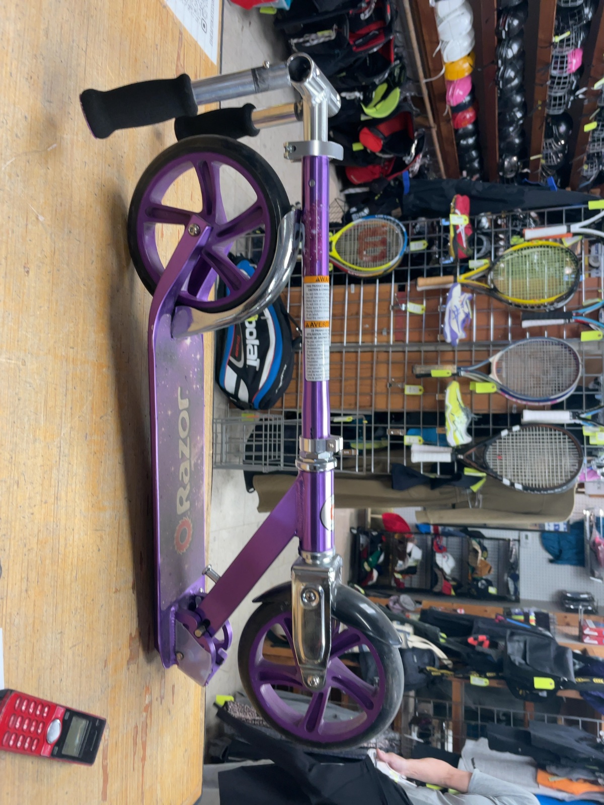 Razor Galaxy Scooter Purple Galaxy