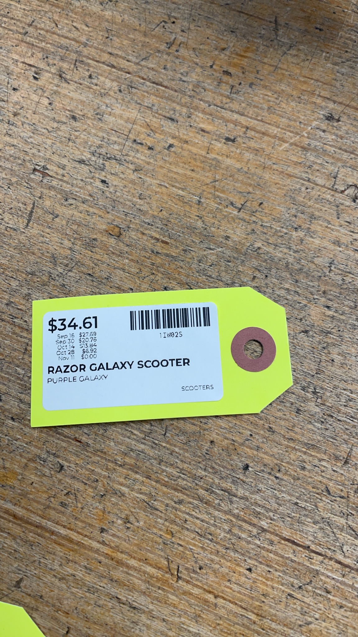Razor Galaxy Scooter Purple Galaxy
