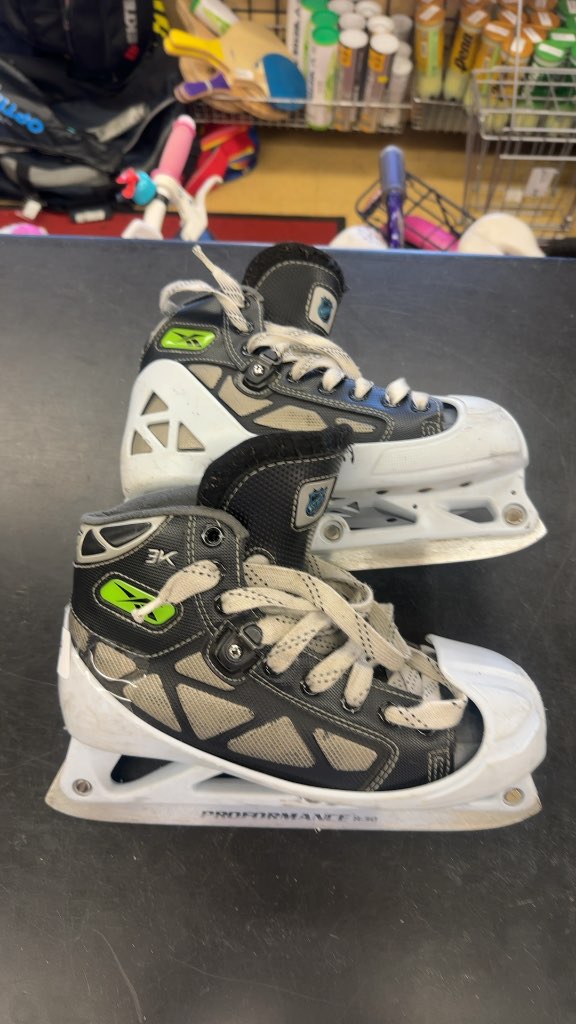 Reebok 3K Goalie Skates Used Size 4