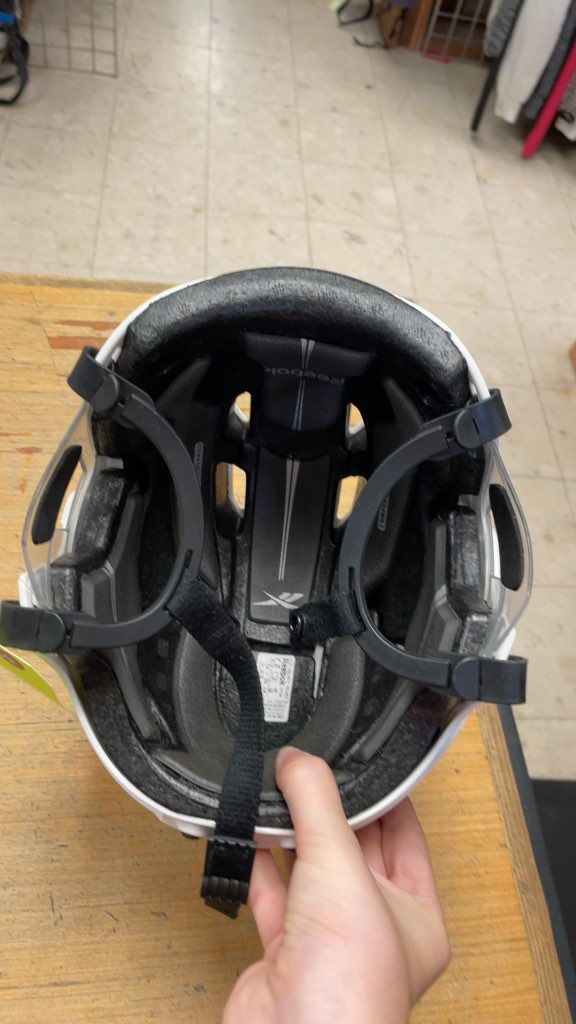 Reebok 5K Hockey Helmet - White (51-56cm)
