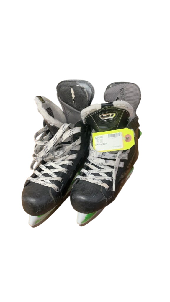Reebok 9K Pump Hockey Skates - Size 1