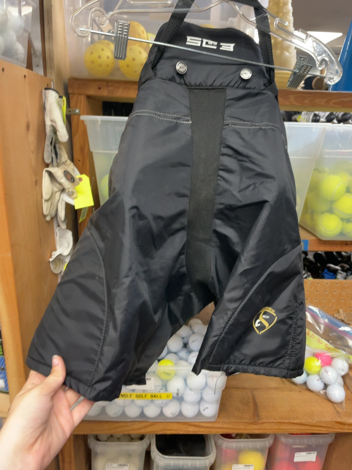 Reebok Junior Small Hockey Pants - Black