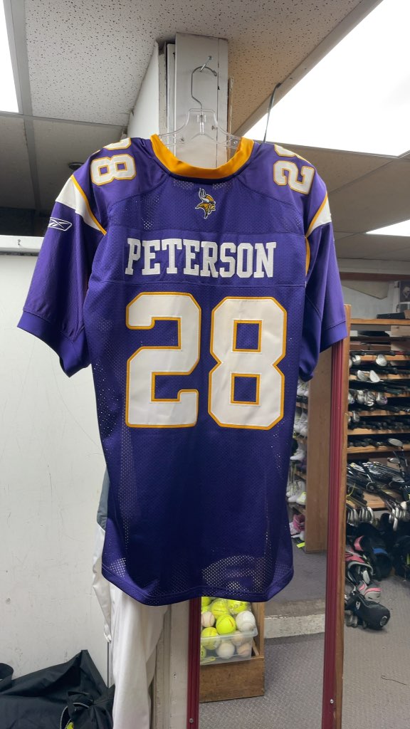 Reebok NFL Minnesota Vikings Adrian Peterson #28 Jersey
