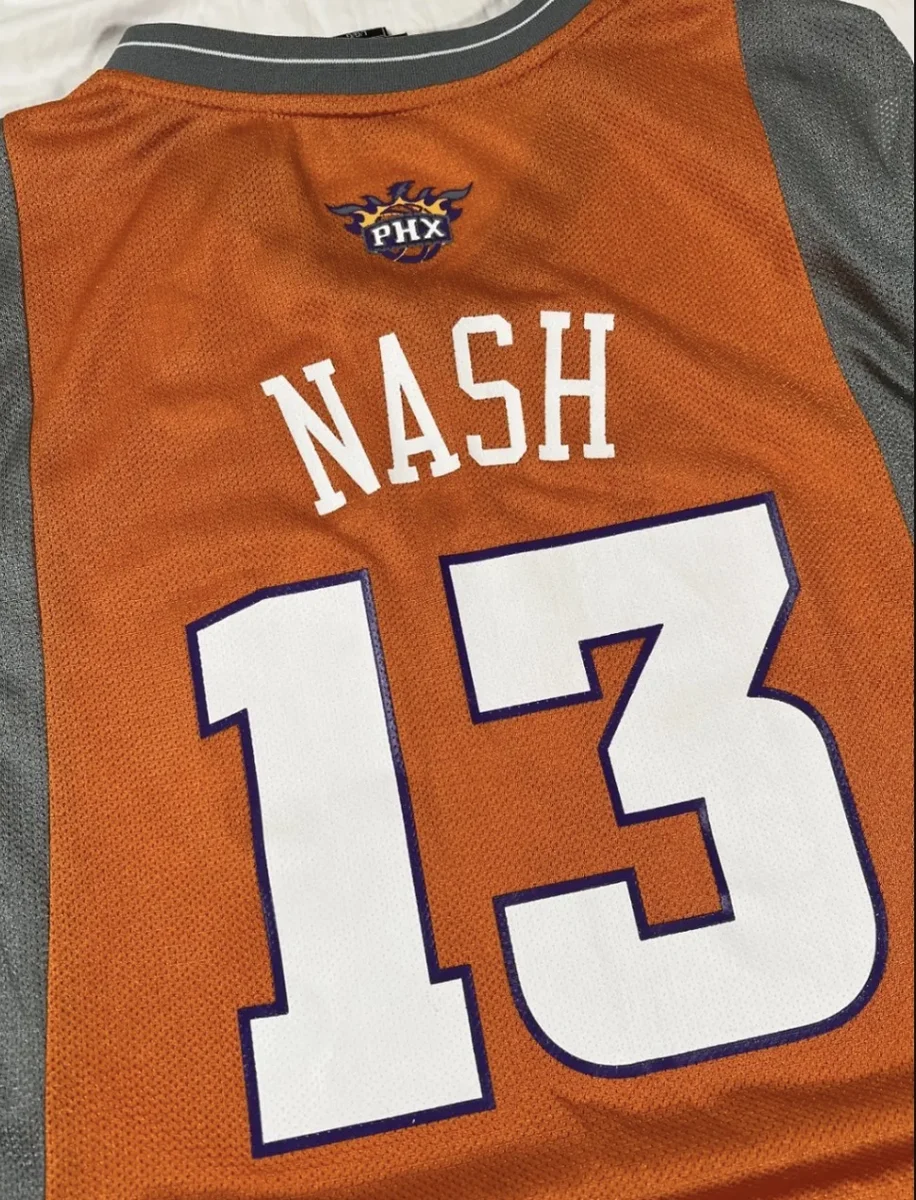 Reebok Phoenix Suns Steve Nash #13 Basketball Jersey Good Condition Size L - image 2