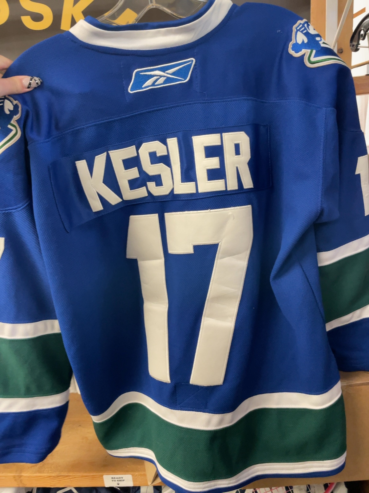 Reebok Ryan Kesler #17 Vancouver Canucks Hockey Jersey Size Medium