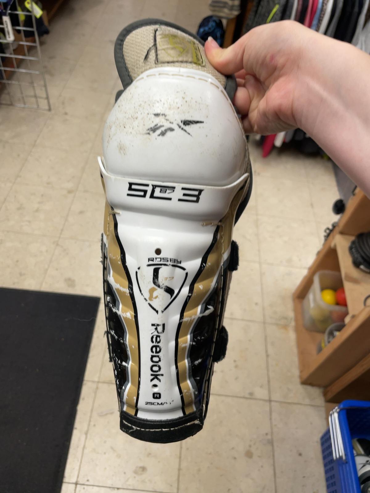 Reebok SC3 Crosby 10" Hockey Shin Pads