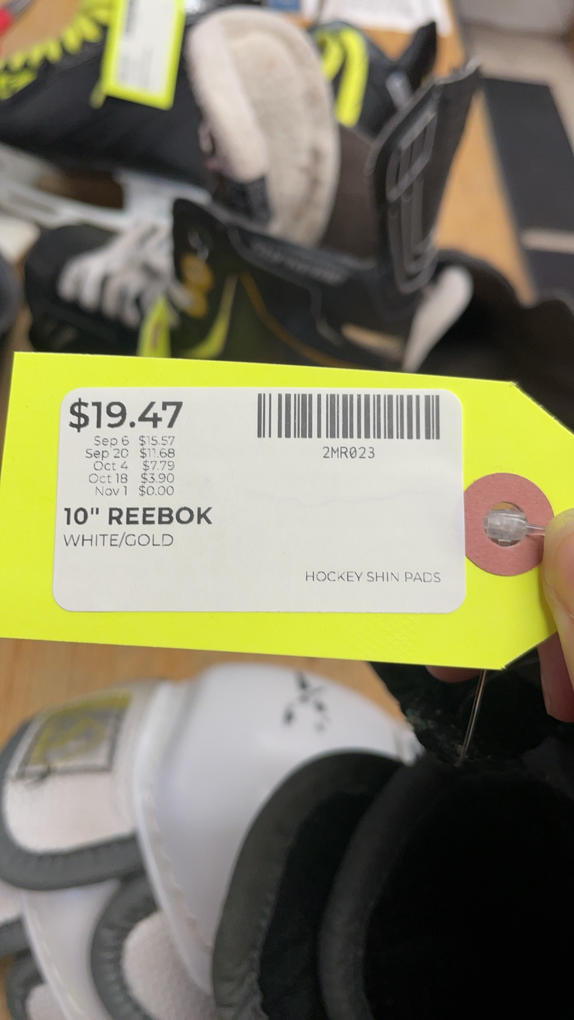 Reebok SC3 Crosby 10" Hockey Shin Pads