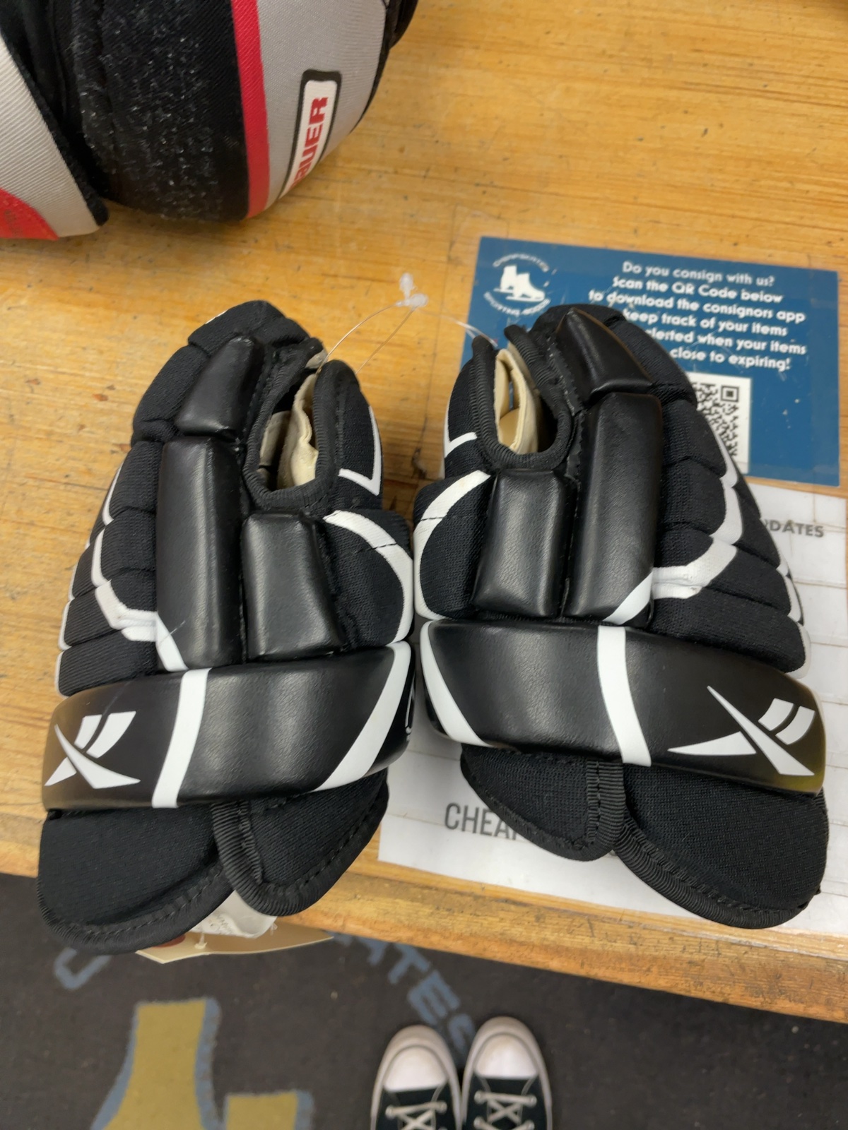 Reebok SC87 9" Hockey Gloves