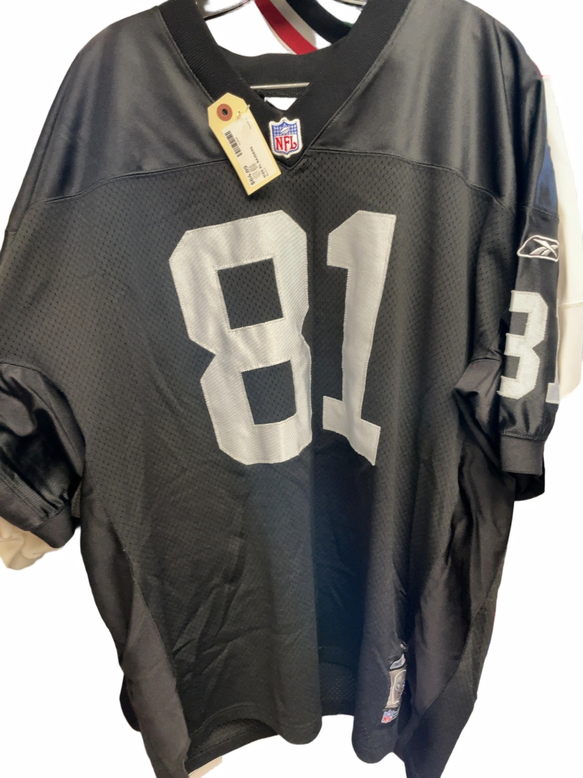 Reebok Tim Brown Oakland Raiders #81 Jersey XL Black