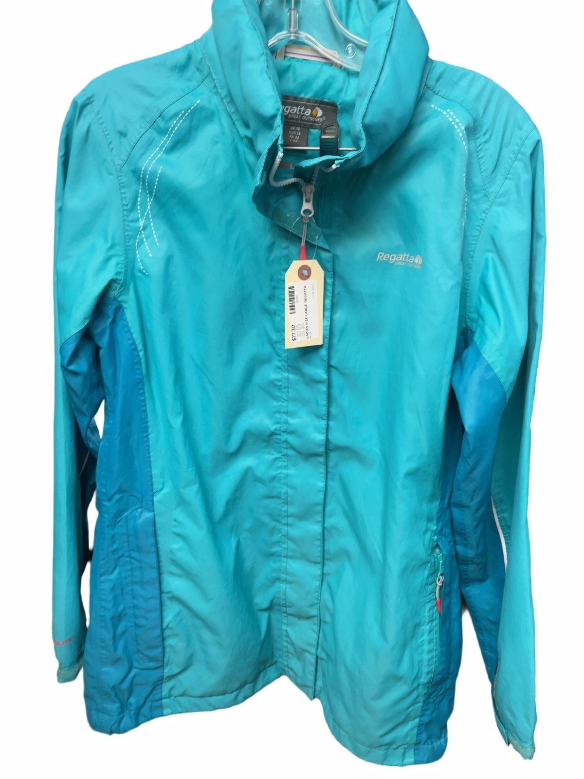 Regatta Isolite UK 10 Blue Shell Jacket - image 1