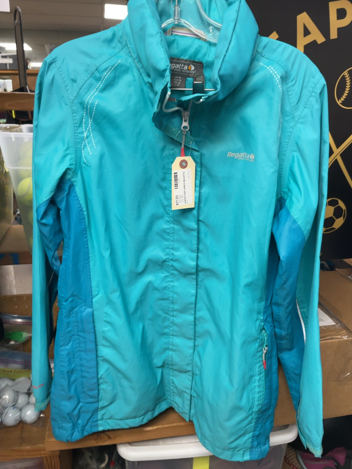 Regatta Isolite UK 10 Blue Shell Jacket