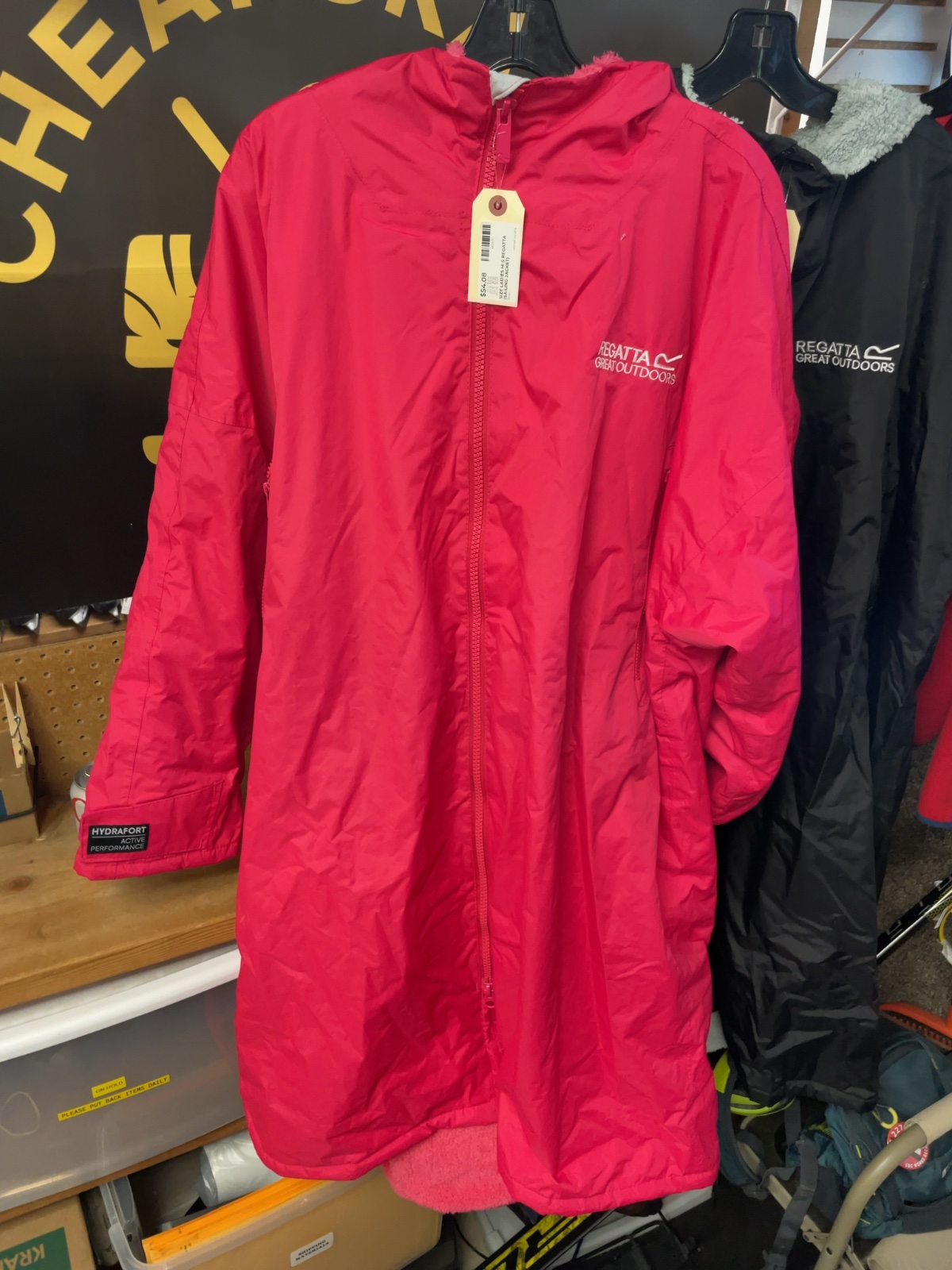 Regatta Sailing Jacket UK S/M Pink Hydrafort