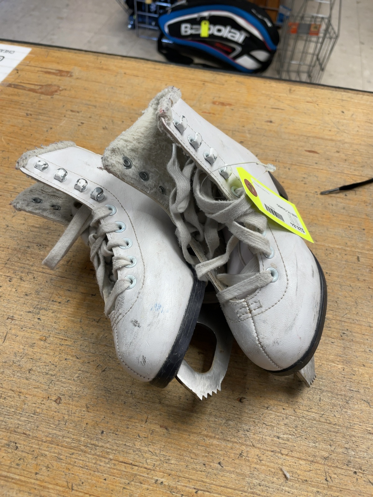 Riedell Cameo Figure Skates Size 11C White