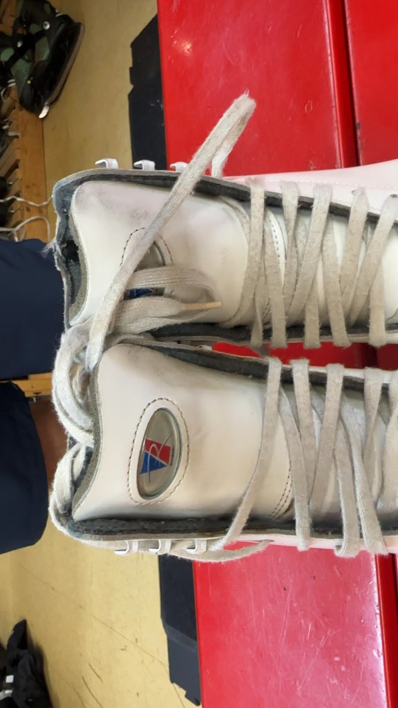 Riedell Figure Skates White Used Size 3