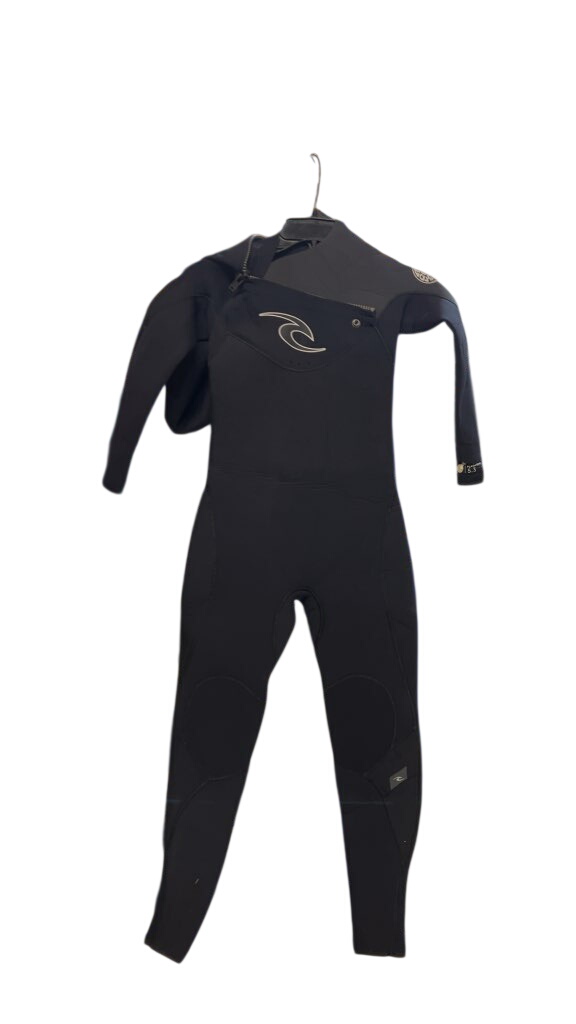 Rip Curl Flashbomb 5/3 Chest Zip Wetsuit Black Size 10 Junior - image 1