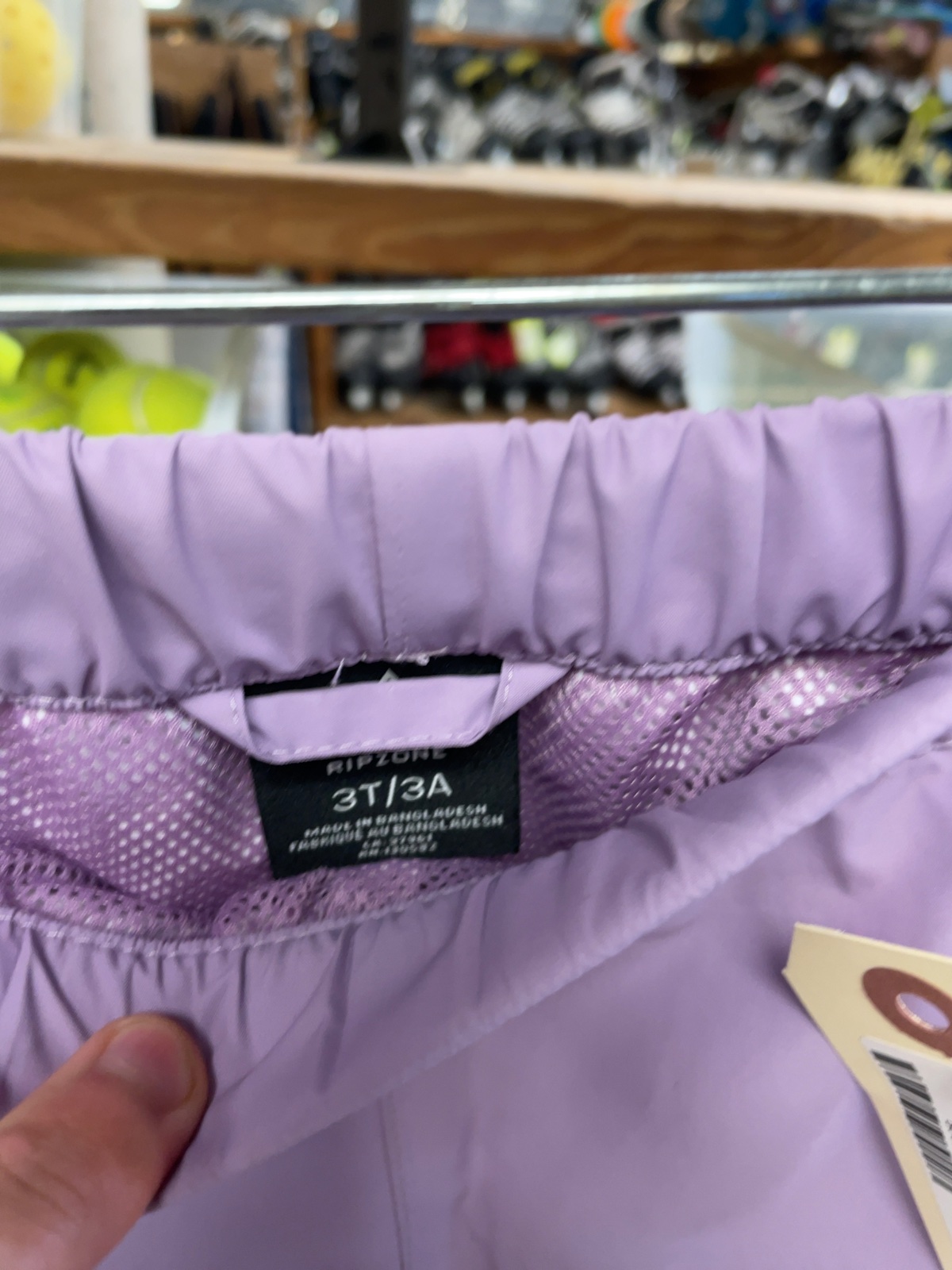 Ripzone Rain Pants 3T Purple