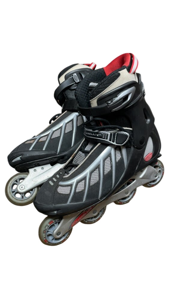 Rollerblade Aero Inline Skates Size 11 Grey/Black - image 1