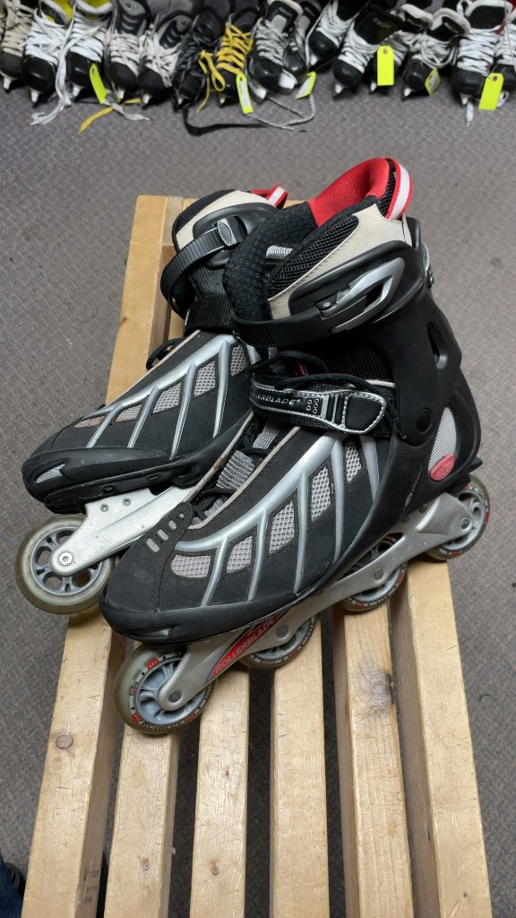 Rollerblade Aero Inline Skates Size 11 Grey/Black