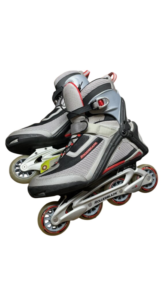 Rollerblade Training Inline Skates - Size 12 - Grey/Red