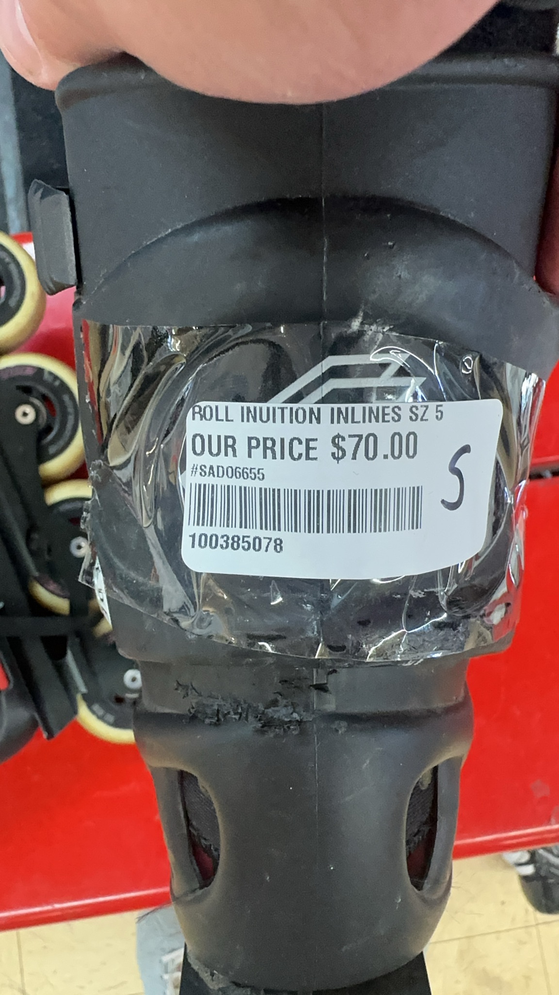 Rollerblade Twister 80 Inline Skates with Intuition Liners - Size 5