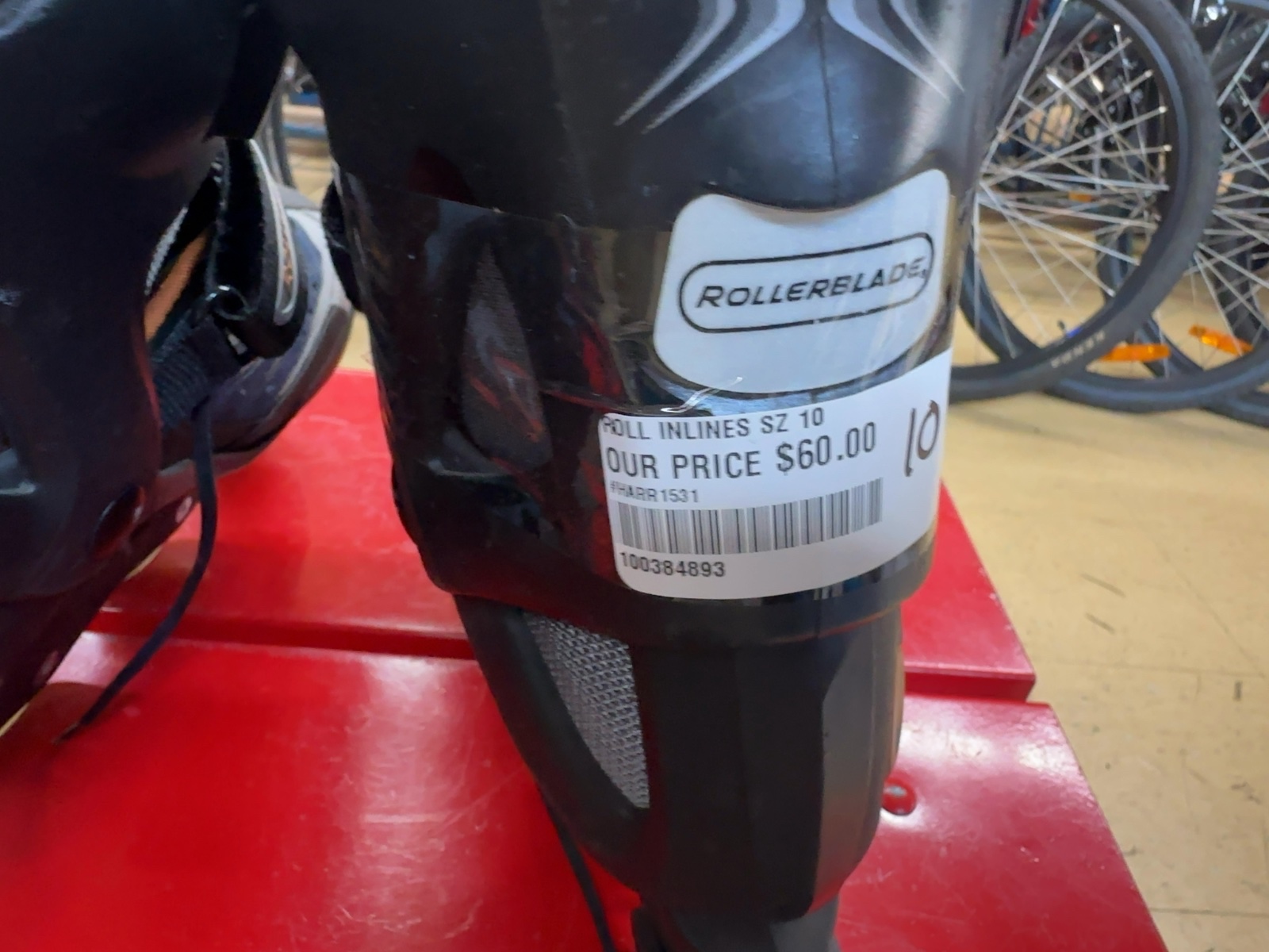 Rollerblade Zetrablade Inline Skates - Size 10