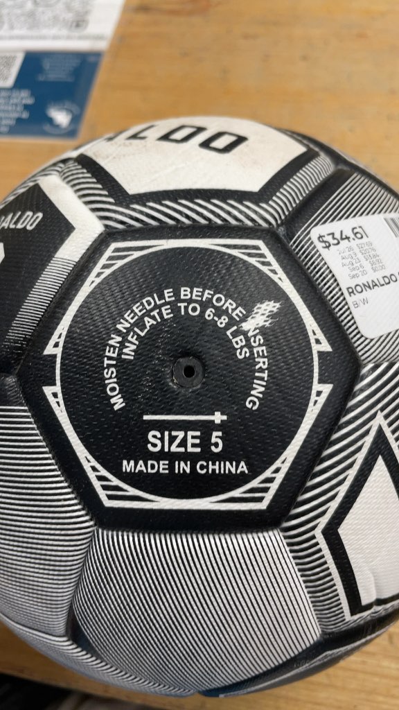 Ronaldo CR7 Soccer Ball