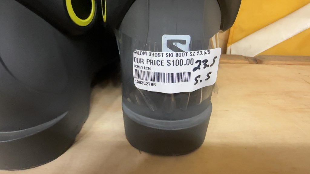 Salomon Ski Boots Ghost 80 Used Size 23.5