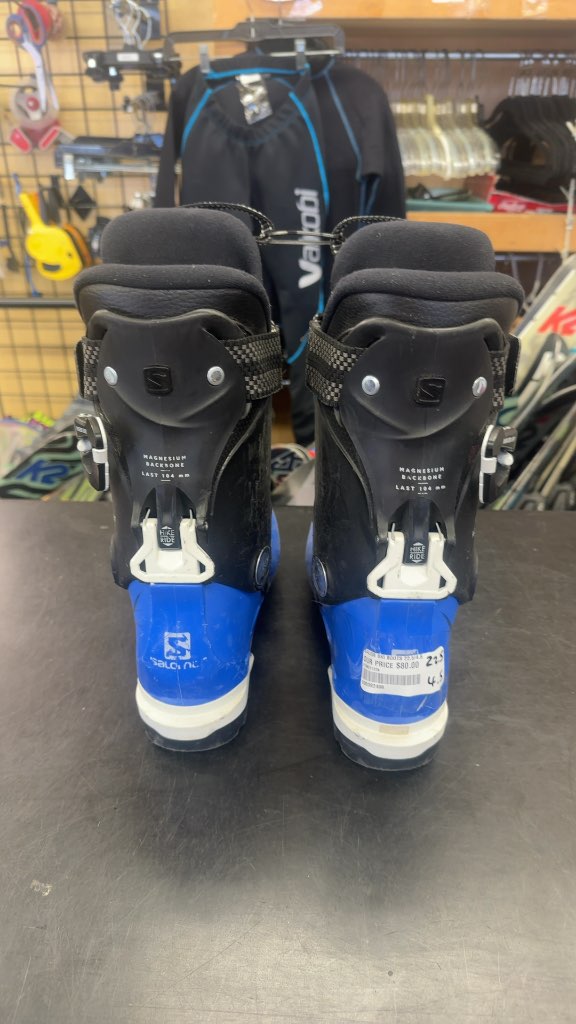 Salomon Ski Boots QST Access 70T Blue/Black Used Size 22.5