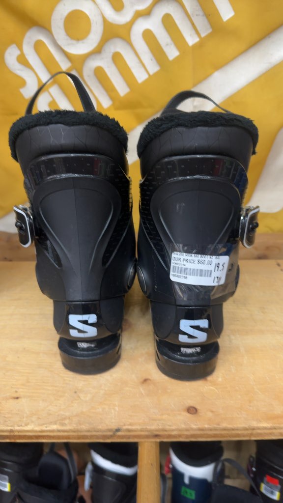 Salomon Ski Boots Team AM Black Good Condition Size 19.5